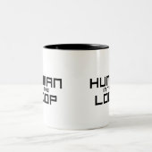 Tasse 2 Couleurs Human in the Loop Minimalist  (Centre)