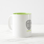 Tasse 2 Couleurs Humbot. Synthèse. (Devant gauche)