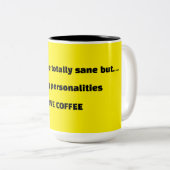 TASSE 2 COULEURS HUMOUR CAFÉ (Devant droit)