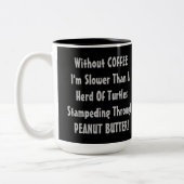 Tasse 2 Couleurs Humour Café Lag Café (Gauche)
