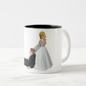 Tasse 2 Couleurs humour de mariage (Devant droit)