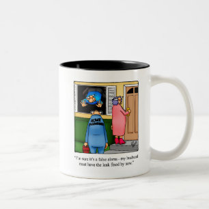 Tasse 2 Couleurs Humour de plomberie