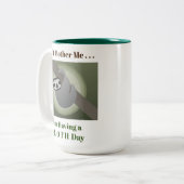 Tasse 2 Couleurs Humour drôle du jour de fellation (Devant gauche)