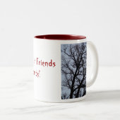 Tasse 2 Couleurs Humour Vampire Halloween (Devant droit)