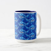 Tasse 2 Couleurs Hungry Sharks  (Devant droit)
