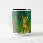 Tasse 2 Couleurs Huntsman par Newell Convers Wyeth (Devant gauche)