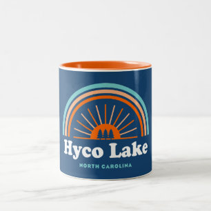 Tasse 2 Couleurs Hyco Lake North Carolina Rainbow