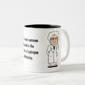 Tasse 2 Couleurs Hydrogène et stupidité (Devant droit)