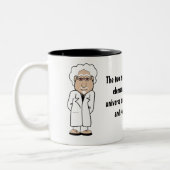 Tasse 2 Couleurs Hydrogène et stupidité (Gauche)