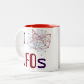 Tasse 2 Couleurs I <3 UFOs (Devant gauche)