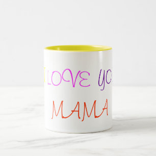 TASSE 2 COULEURS I, AMOUR, VOUS, MAMAN