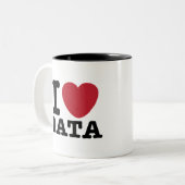 Tasse 2 Couleurs I Données cardiaques (Devant gauche)