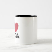 Tasse 2 Couleurs I Données cardiaques (Centre)