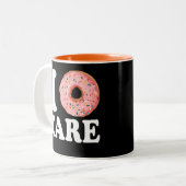 Tasse 2 Couleurs I Donut Care (Devant gauche)