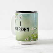 Tasse 2 Couleurs I Garden parce que le meurtre est illégal (Devant gauche)