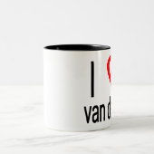 Tasse 2 Couleurs I heart van der Pol (Centre)
