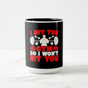Tasse 2 Couleurs I Hit The Gym