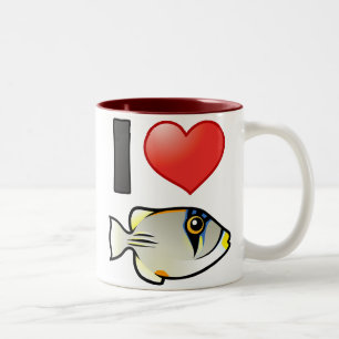 Tasse 2 Couleurs I Love Arabian Picassofish