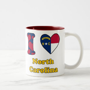 Tasse 2 Couleurs I Love Carolina