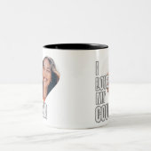 Tasse 2 Couleurs I Love My Cougar Girlfriend Petit ami (Centre)