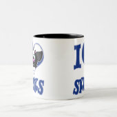 Tasse 2 Couleurs I Love skunks (Centre)