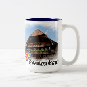 Tasse 2 Couleurs I love Switzerland
