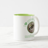 Tasse 2 Couleurs I Love Thai Green Curry ... Thaïlande (Devant droit)