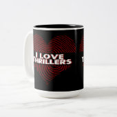 Tasse 2 Couleurs I Love Thrillers Black (Devant gauche)