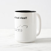 Tasse 2 Couleurs I make fried rice!! (Devant droit)