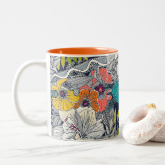 Tasse 2 Couleurs I see Hawaii dark lapis