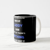 Tasse 2 Couleurs I Smile Because You're My Daddy (Devant droit)
