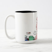 Tasse 2 Couleurs I Survived Another Meeting (Gauche)