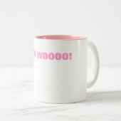 TASSE 2 COULEURS I WUV WOOOO ! (Devant droit)