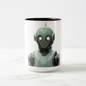 Tasse 2 Couleurs IA Robot (Centre)