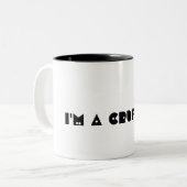 Tasse 2 Couleurs I'am un Cruffler (Devant gauche)