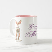 Tasse 2 Couleurs Ibizan Hound Heart Mom (Devant gauche)