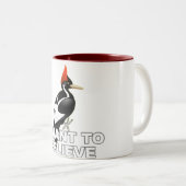 Tasse 2 Couleurs IBWO : Je veux croire (Devant droit)