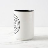 Tasse 2 Couleurs Ichthys circulaire (Centre)