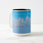 Tasse 2 Couleurs Icy Trees (Devant gauche)