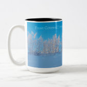 Tasse 2 Couleurs Icy Trees (Gauche)