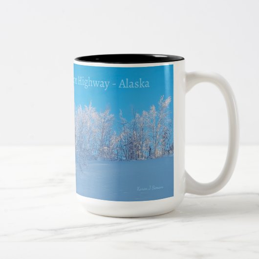 Tasse 2 Couleurs Icy Trees (Droit)