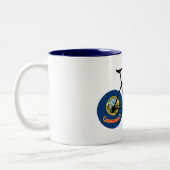 Tasse 2 Couleurs Idaho Flag Cycling (Gauche)
