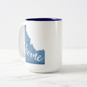 Tasse 2 Couleurs Idaho Home Wood Grain (Devant gauche)