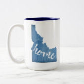 Tasse 2 Couleurs Idaho Home Wood Grain (Gauche)