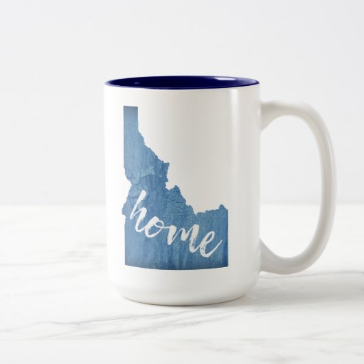 Tasse 2 Couleurs Idaho Home Wood Grain (Droit)