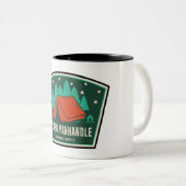 Tasse 2 Couleurs Idaho Panhandle Forêts Nationales Camping (Devant droit)