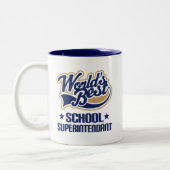 Tasse 2 Couleurs Idée de cadeau pour l'administrateur d'école (Gauche)