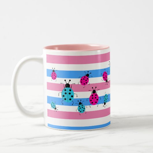 Tasse 2 Couleurs Idées de révélation du genre mignonne, (Gauche)