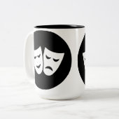 Tasse 2 Couleurs Idéologie de drame (Devant gauche)