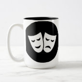 Tasse 2 Couleurs Idéologie de drame (Gauche)